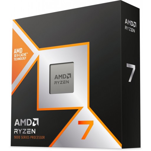 AMD Ryzen 7 9800X3D 5.2GHz 8-Core Zen 5 Socket AM5 Desktop CPU - Cooler Not Included