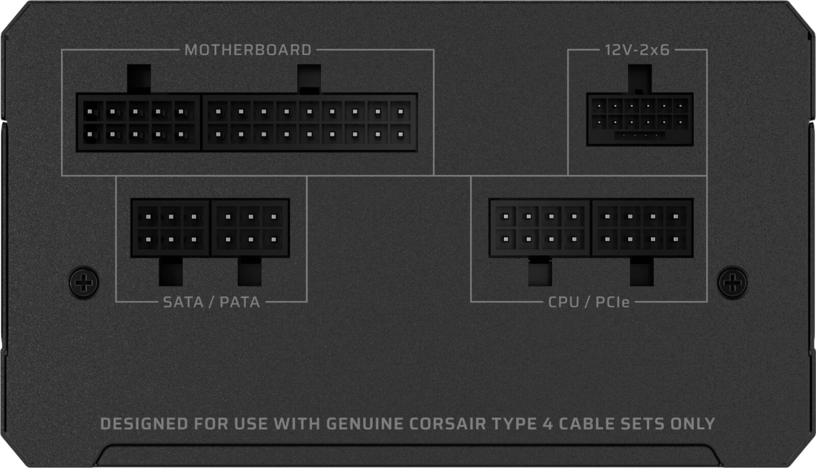 Corsair RM650e 650W 80 Plus Gold PCIe 5.1 Fully Modular Black ATX 3.1 Desktop Power Supply