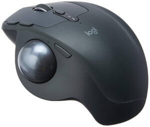Logitech MX Ergo S Wireless Trackball Mouse Black