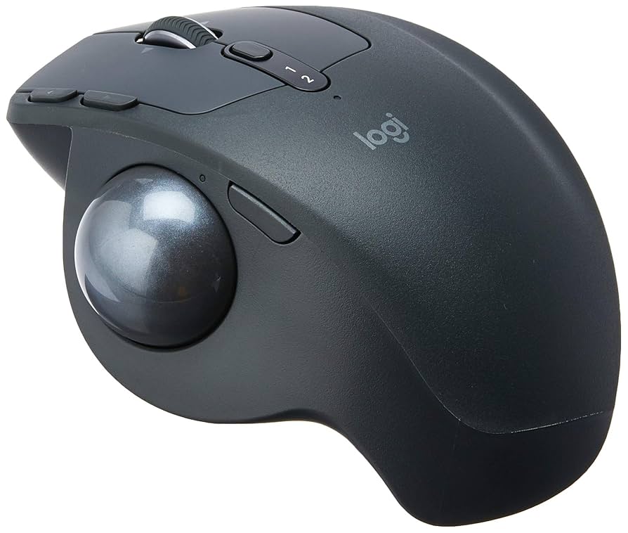 Logitech MX Ergo S Wireless Trackball Mouse Black