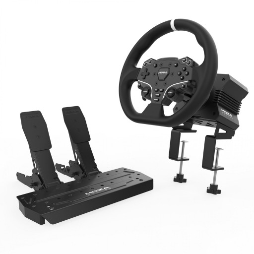 MOZA R5 Bundle Direct Drive Wheel Base With Standalone ES Steering Wheel & SR-P Pedals
