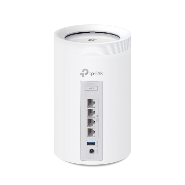 TP-Link Deco BE65 BE9300 WiFi 7 Tri-Band Whole Home Mesh 2.5 Gigabit Ethernet Wireless Router System - 2-Pack