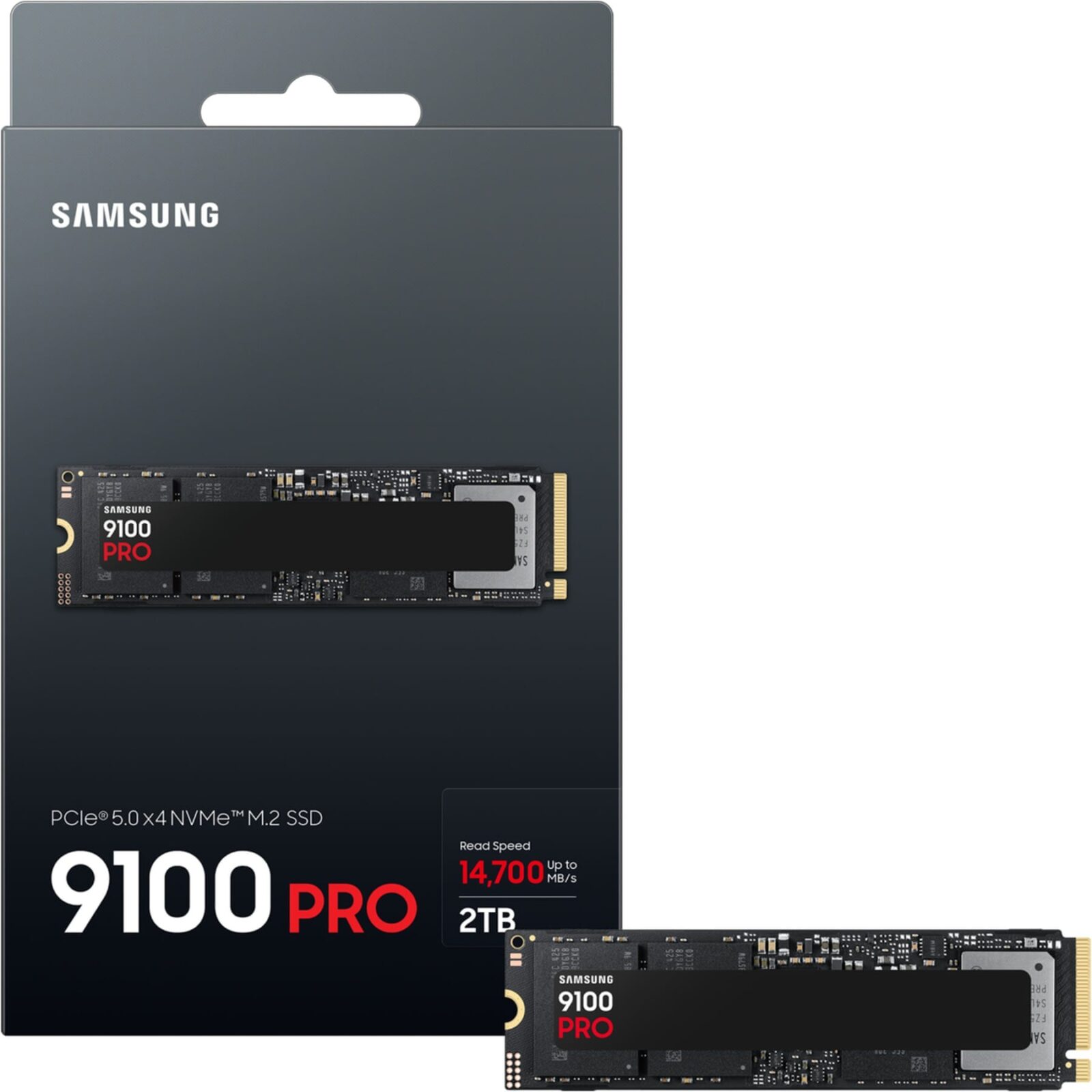 Samsung 9100 PRO 2TB M.2 2280 PCIe 5.0 x4 NVMe Solid State Drive