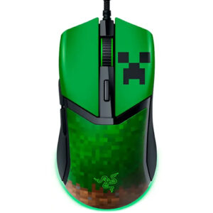 Razer Cobra Lightweight 58g Wired Gaming Mouse - Minecraft Edition