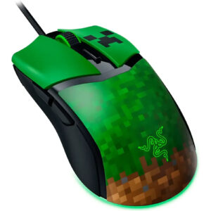 Razer Cobra Lightweight 58g Wired Gaming Mouse – Minecraft Edition Razer Cobra Lightweight 58g Wired Gaming Mouse - Minecraft Edition