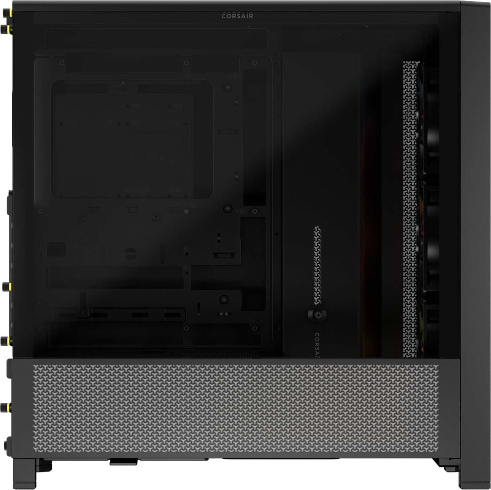Corsair FRAME 4000D RS ARGB Tempered Glass Black Steel Modular ATX Mid-Tower Desktop Chassis