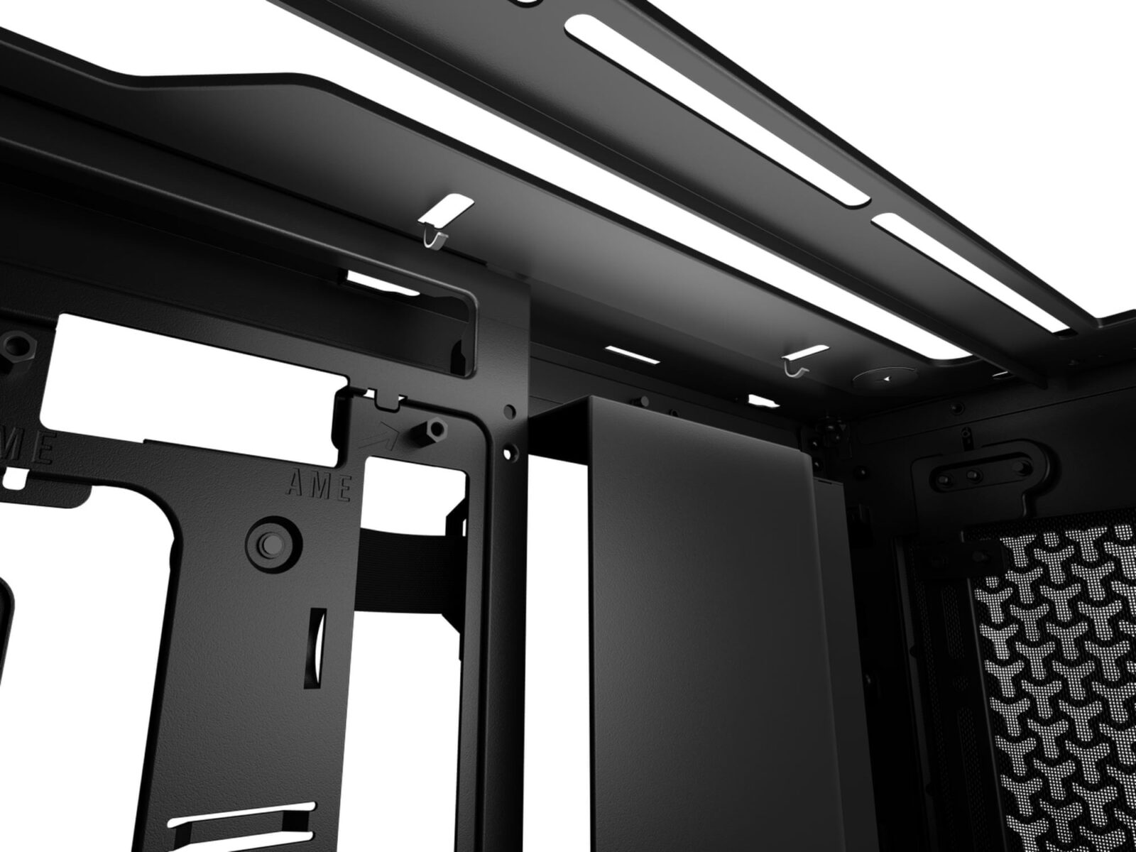 Corsair FRAME 4000D RS ARGB Tempered Glass Black Steel Modular ATX Mid-Tower Desktop Chassis
