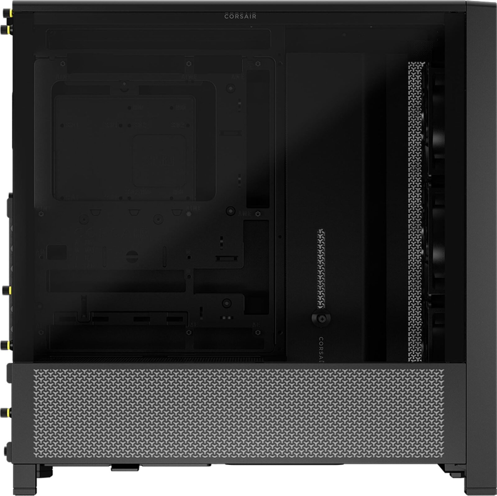 Corsair FRAME 4000D RS Tempered Glass Black Steel Modular ATX Mid-Tower Desktop Chassis