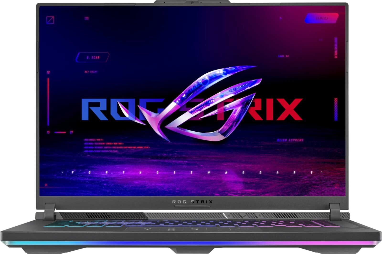 ASUS ROG Strix G16 16" WQXGA(2560x1600) Eclipse Gray Gaming Laptop