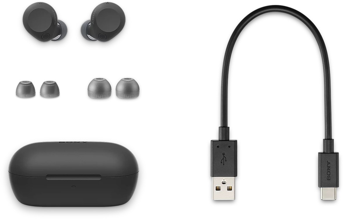 Sony Wireless Black Bluetooth 5.3 Noise Cancelling Earphones