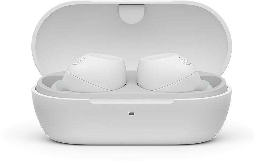 Sony Wireless White Bluetooth 5.3 Noise Cancelling Earphones