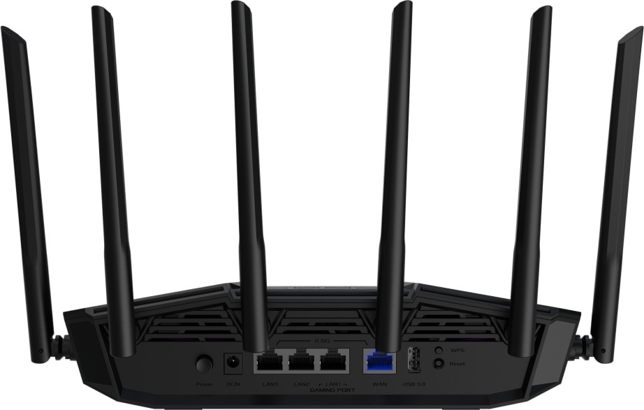 ASUS TUF Gaming BE6500 WiFi 7 Dual-Band 2.5 Gigabit Ethernet AiMesh Wireless Gaming Router