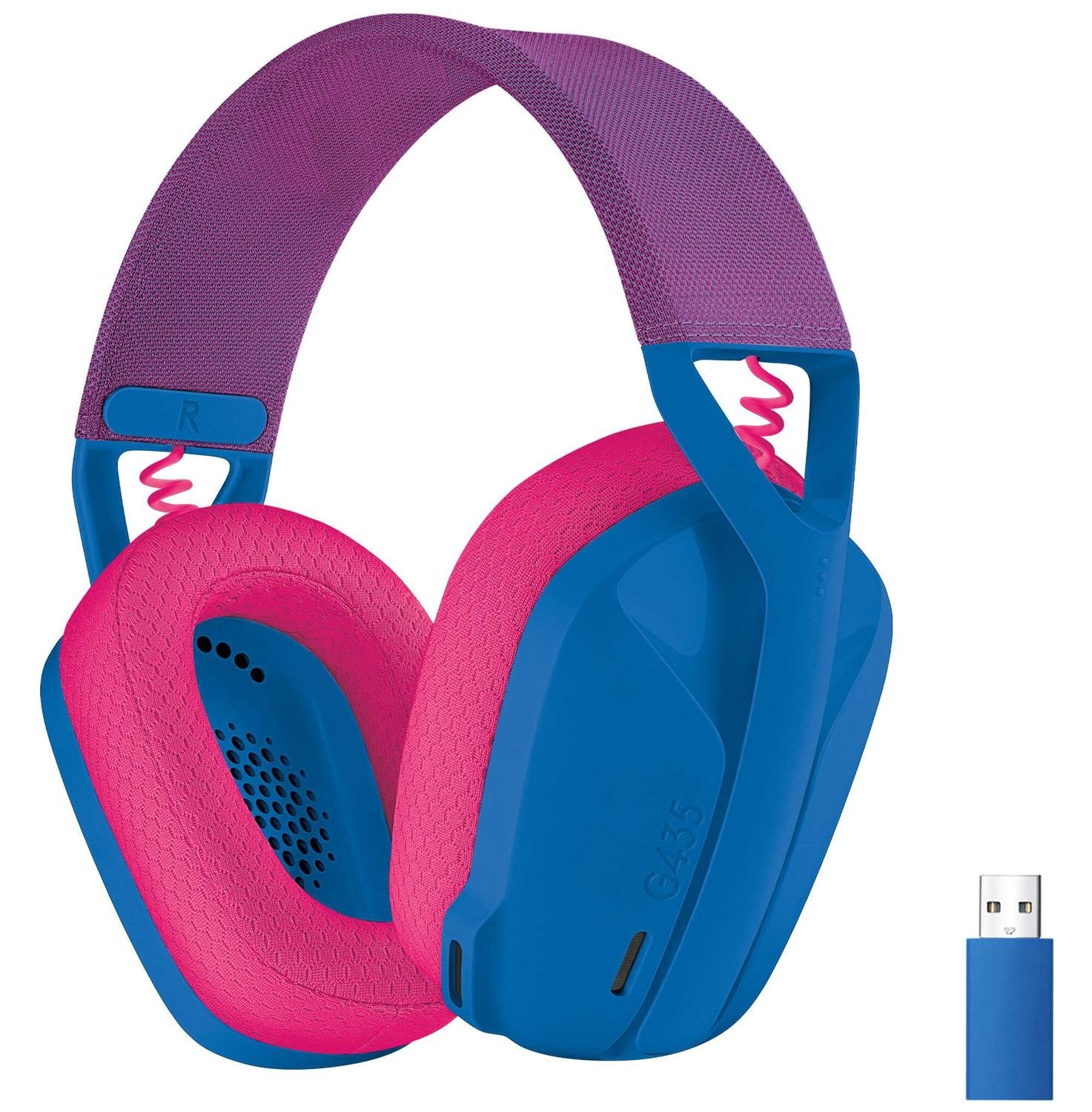 Logitech G435 LIGHTSPEED Blue Wireless Gaming Headset