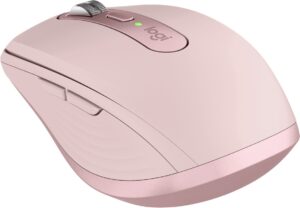Logitech MX Anywhere 3S 8000 DPI Darkfield Optical Rose Bluetooth Wireless Mouse Logitech MX Anywhere 3S 8000 DPI Darkfield Optical Rose Bluetooth Wireless Mouse