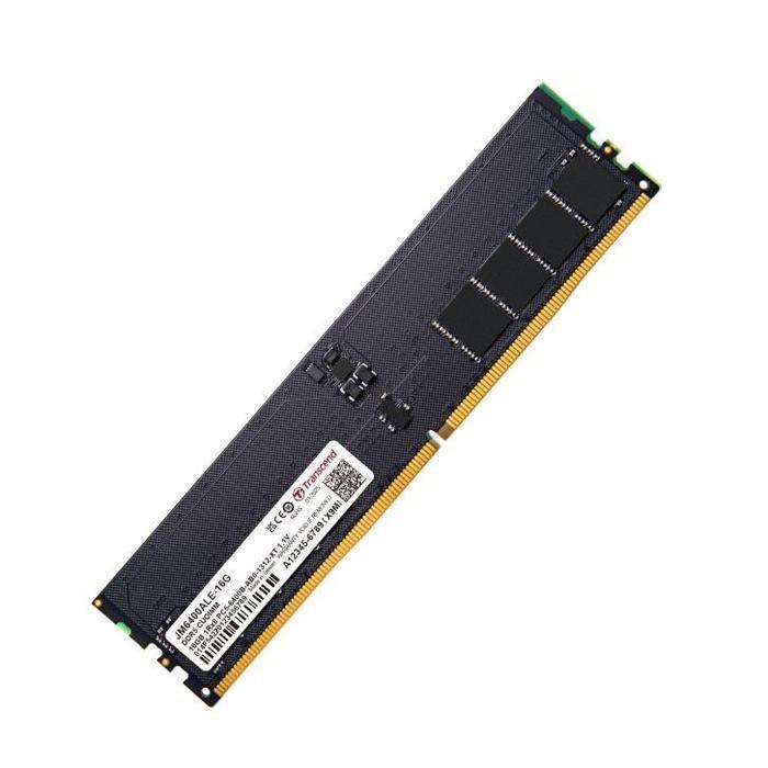 Transcend JetRam 16GB DDR5-6400MHz CL52 CUDIMM - 1.1V Desktop Memory Module