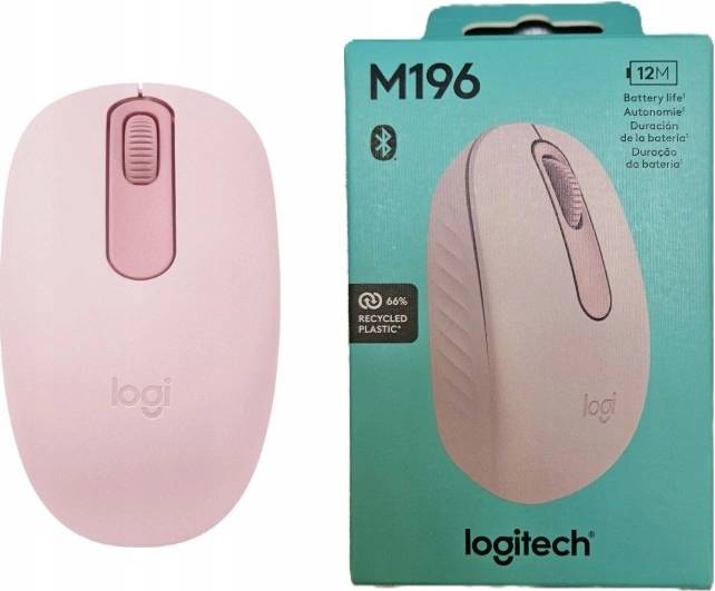 Logitech M196 Bluetooth Mouse - Rose