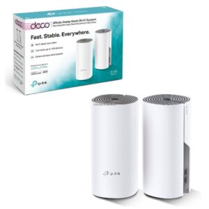 TP-Link Deco E4 AC1200 Whole Home Mesh Wi-Fi System – 2-Pack TP-Link Deco E4 AC1200 Whole Home Mesh Wi-Fi System - 2-Pack