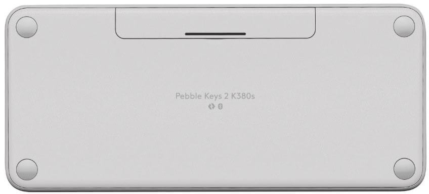 Logitech Pebble Keys 2 K380S Tonal White Wireless Keyboard