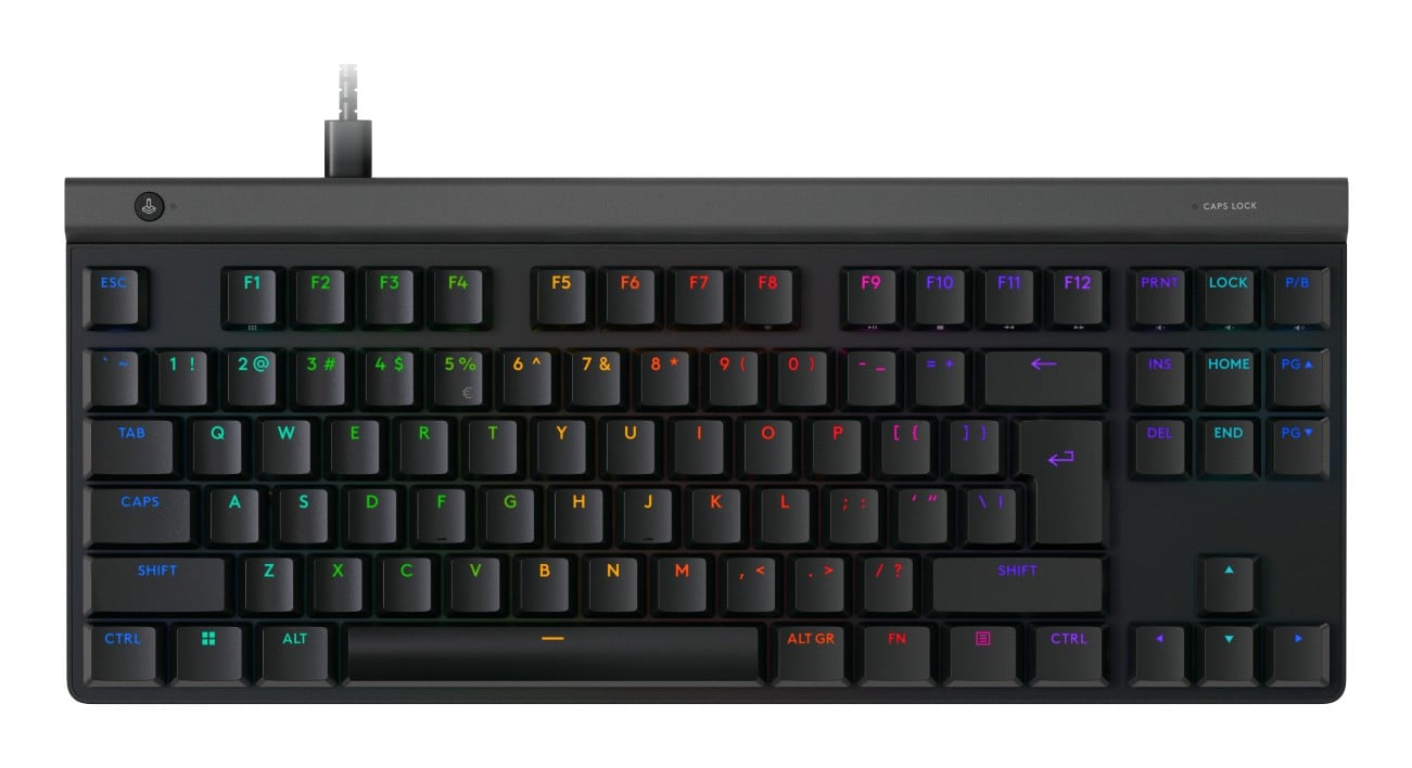 Logitech G515 TKL RGB Low-Profile GL Tactile Mechanical Wired Tenkeyless Gaming Keyboard
