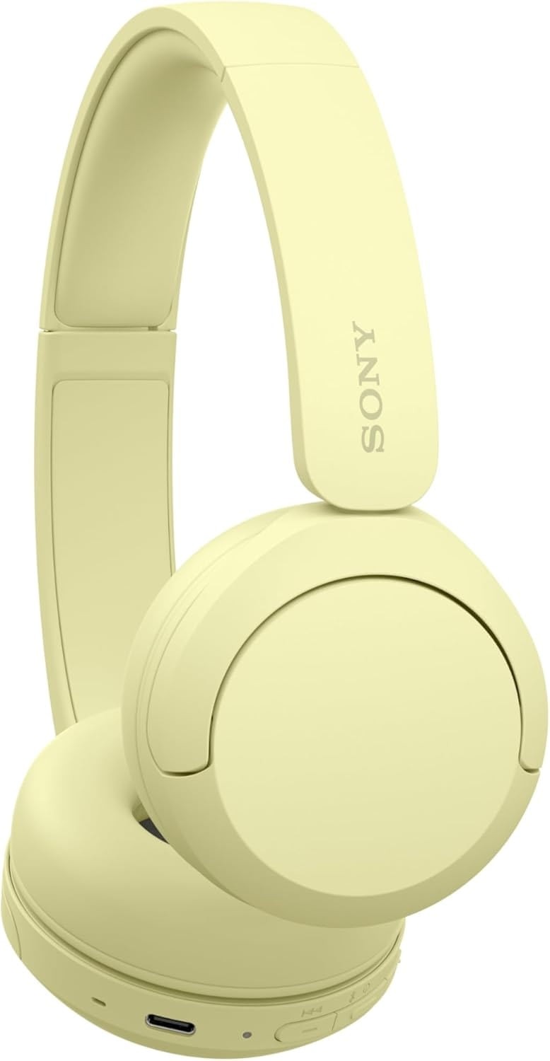Sony WH-CH520 Wireless Yellow Headphones