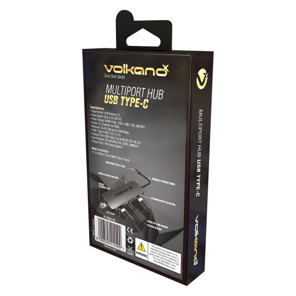 VolkanoX Core Dock Series USB Type-C Docking Station
