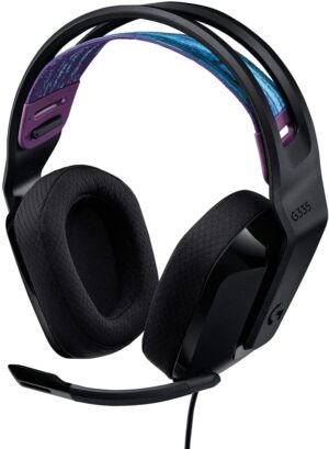 Logitech G335 Multi-Platform Lightweight Black Wired Gaming Headset