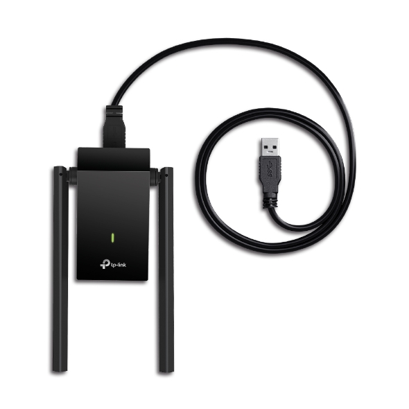 TP-Link Archer T4U Plus V2 AC1300 Dual Antennas High-Gain Wireless USB Adapter