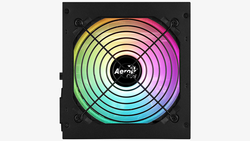 AeroCool KCAS Plus Gold 650W 80 Plus Gold ARGB Power Supply Unit