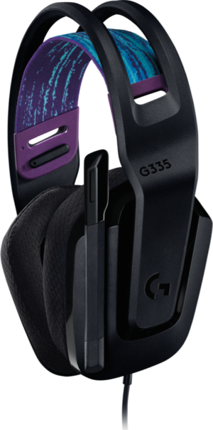 Logitech G335 Multi-Platform Lightweight Black Wired Gaming Headset Logitech G335 Multi-Platform Lightweight Black Wired Gaming Headset