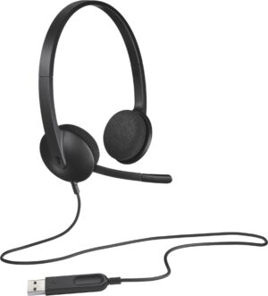 Logitech H340 USB Multi-Platform Black Calling Headset Logitech H340 USB Multi-Platform Black Calling Headset
