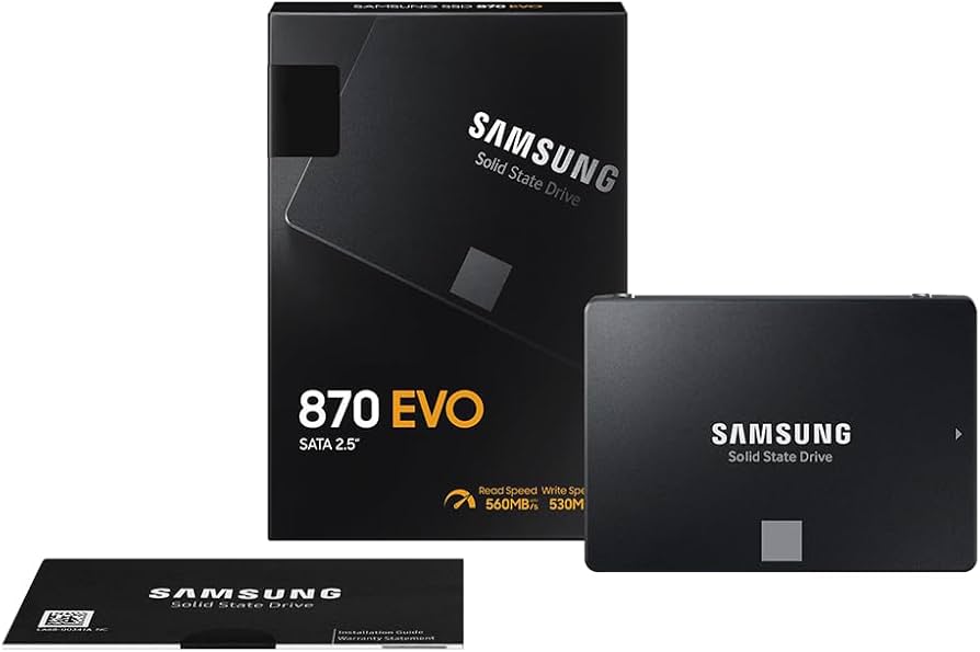 Samsung 870 EVO 1TB 2.5" SATA 3.0 6 Gb/s Solid State Drive