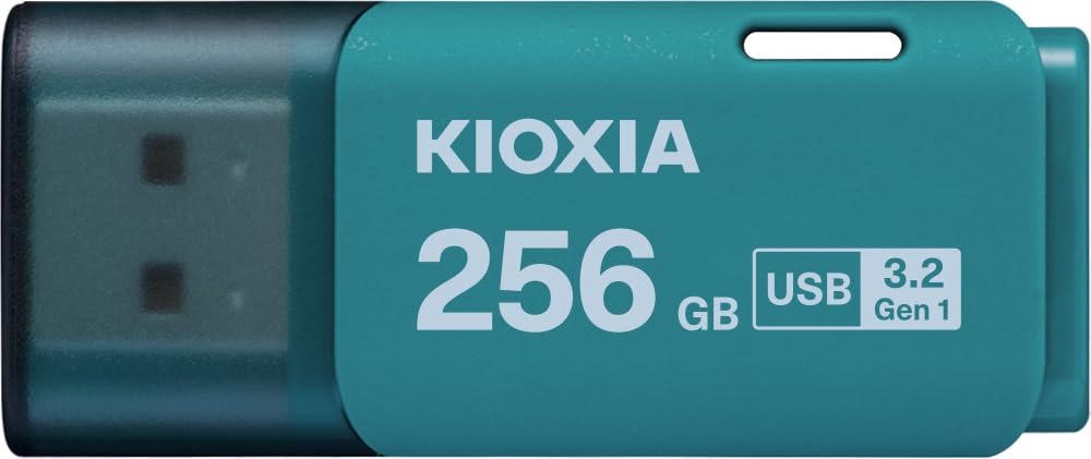 Kioxia U301 TransMemory 256GB USB 3.2 Gen 1 Flash Drive - Blue
