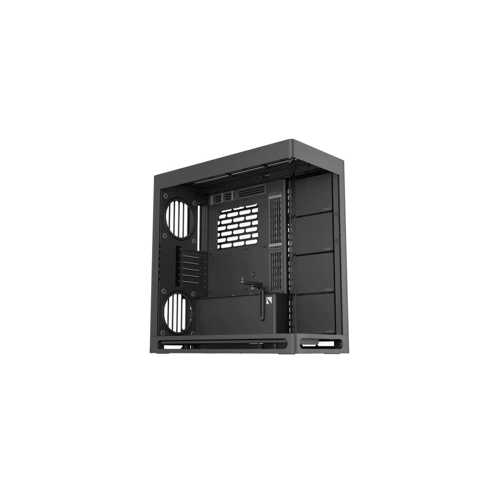 Aerocool HAVN HS 420 Base Edition Black eATX Case - No GPU Bracket