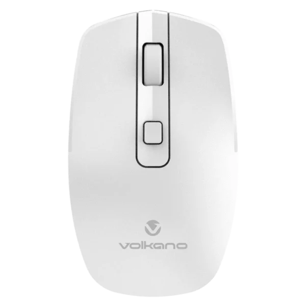 Volkano Granite Series Rechargeable Wireless Mouse – White