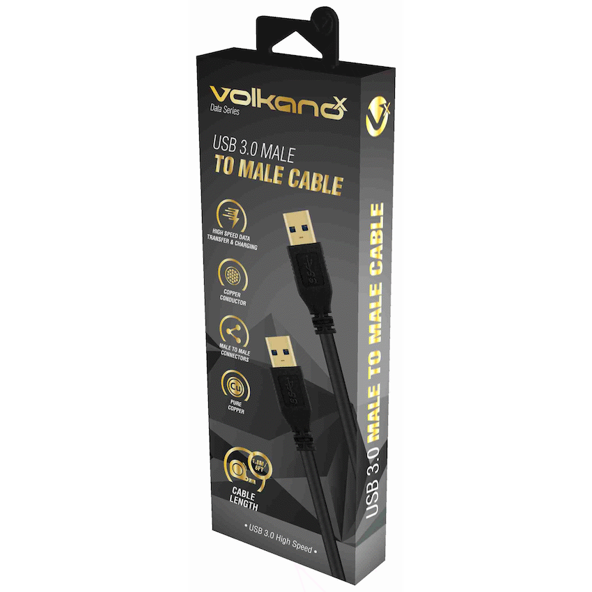 VolkanoX Data Series Type-A Male to Male Cable 1.8m