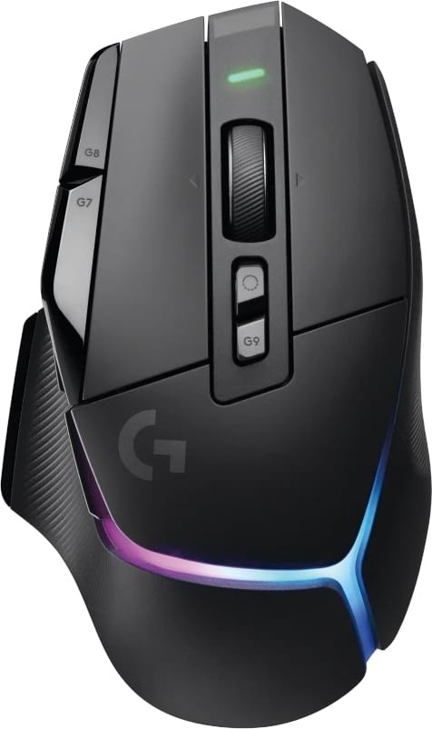 Logitech G502 X PLUS 25,600 DPI HERO 25K LIGHTFORCE Opto-Mechanical Black USB Type-C Wireless Gaming Mouse