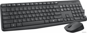 Logitech Wireless Keyboard and Mouse Combo Black