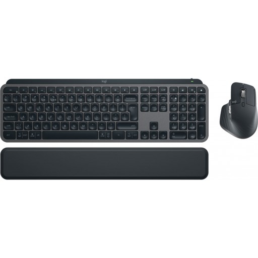 Logitech MX Keys S Combo MX Master 3S MX Keys S & MX Palm Rest Key Keyboard Mouse & Palm Rest Combo