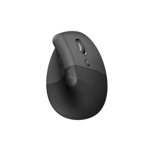 Logitech Lift Vertical Ergonomic Wireless Mouse - Graphite