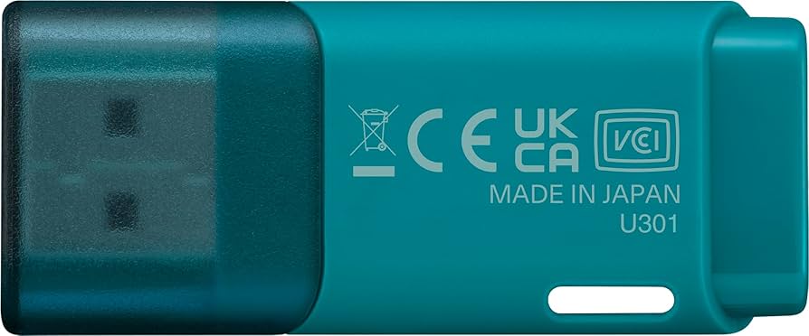 Kioxia TransMemory U301 64GB Type-A Flash Drive - Light Blue