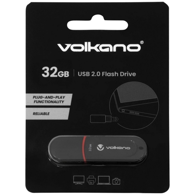 Volkano 32GB USB 2.0 Flash Drive