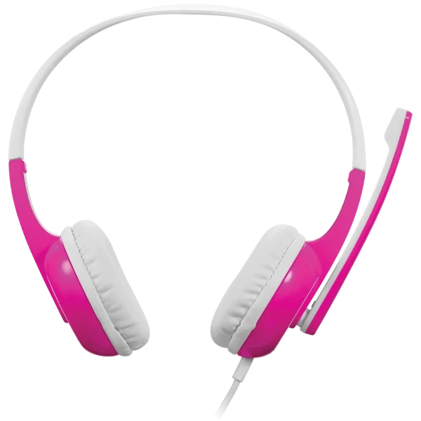 Volkano Chat Junior Series Wired Headset Pink