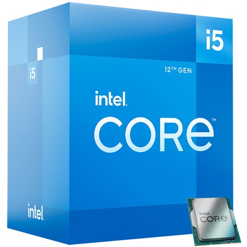 Intel Alder Lake 12th gen i5-12400 up to 4.4GHz 6 Core Socket LGA 1700 7.5MB L2 Cache Processor