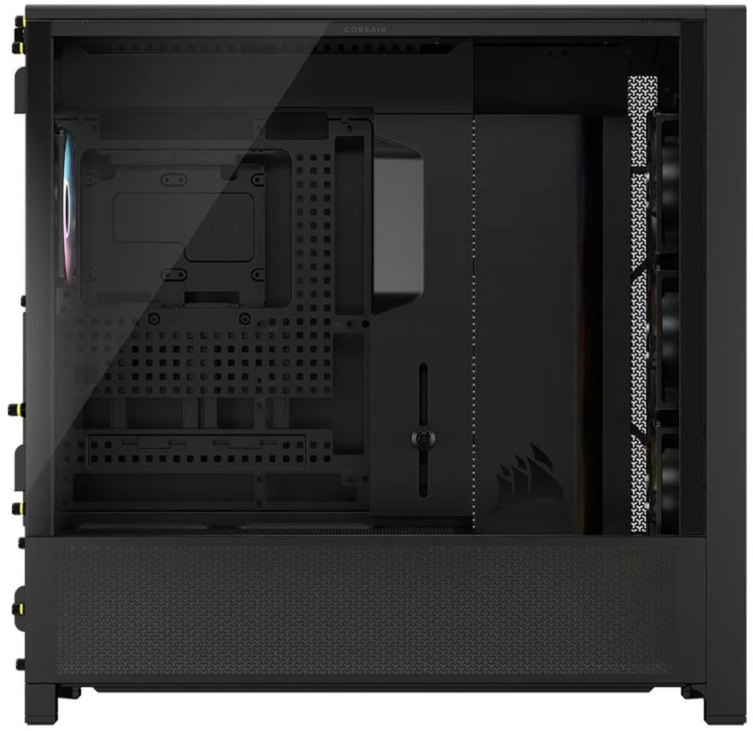 Corsair FRAME 5000D RS ARGB Tempered Glass Black Steel Modular ATX Mid-Tower Desktop Chassis