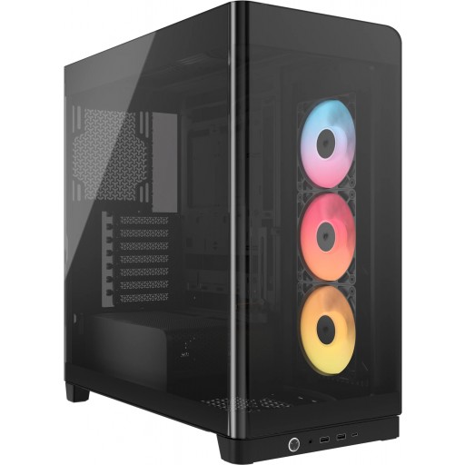 Corsair FRAME 4500X RS-R ARGB Tempered Glass Black Steel ATX Mid Tower Desktop Chassis