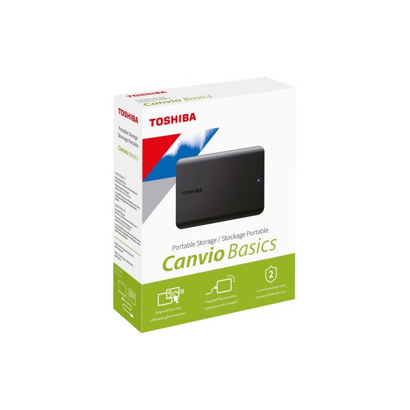 Toshiba Canvio Basics 4TB 2.5" External Hard Drive