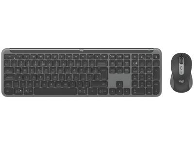 Logitech MK950 Signature wirelesss Slim Combo Keyboard and Mouse - Graphite