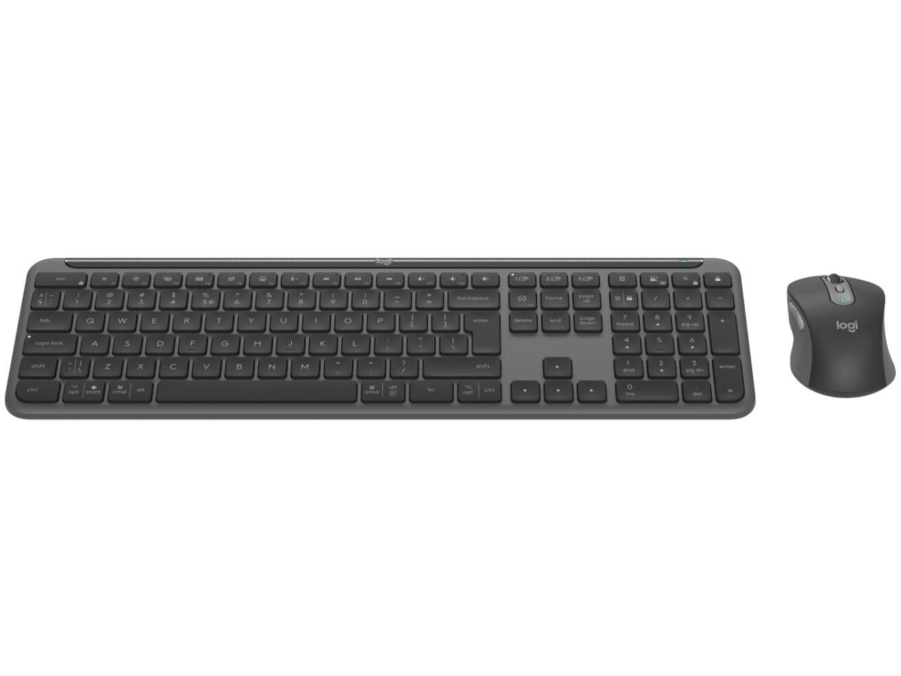 Logitech MK950 Signature wirelesss Slim Combo Keyboard and Mouse - Graphite