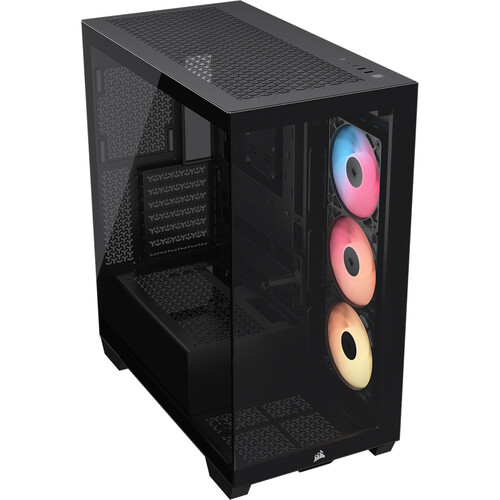Corsair 3500X RS-R ARGB Tempered Glass Black Steel E-ATX Mid-Tower Desktop Chassis