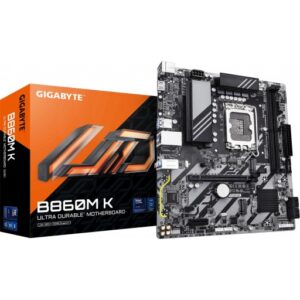 Gigabyte B860M K Intel B860 LGA 1851 Arrow Lake Micro-ATX Desktop Motherboard